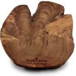 Bowls and Dishes Pure Olive Wood Teakhout Boomstam Schaal - 25-34 cm