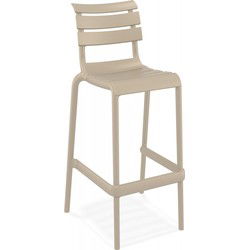 NOBU barkruk 53x55x105 cm Taupe