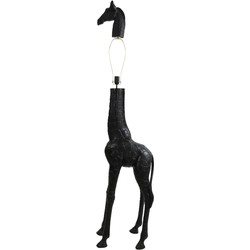 Light & Living - vloerlamp - Giraffe - zwart - kunststof - losse armatuur - E27 - 1729612