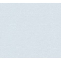 A.S. Création behang effen lichtblauw - 53 cm x 10,05 m - AS-367135