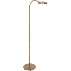 Mexlite - vloerlamp - Platu - brons - kunststof metaal - design lamp - LED - 3351BR