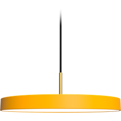 Asteria Medium hanglamp saffron yellow - met koordset - Ø 43 cm