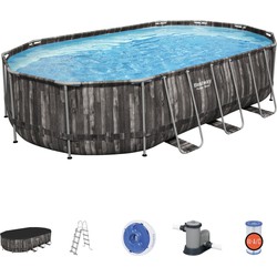 Oval Pool Set 20 x 12 x 48/6.10m x 3.66m x 1.22m