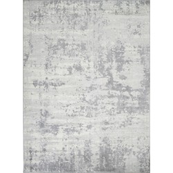 Modern Abstract Tapijt VICTOIRE - Grijs/Ivoor - 160x220 cm