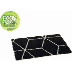 Hondenmat poly 89x60x3cm zwrt grs i