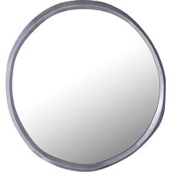PTMD Spiegel Limera - 75x2x75 cm - Aluminium - Zwart