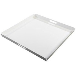 Hokan tray 70x70 cm aluminium white