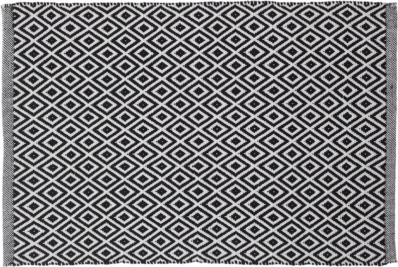 Sealskin Trellis Badmat 90x60 cm zwart - 