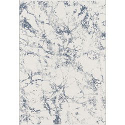 Garden Impressions Madras buitenkleed - 200x290 cm - marble blauw