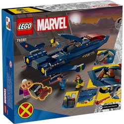 LEGO LEGO SUPER HEROES X-Men X-Jet Lego - 76281