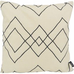 Sierkussen Mud Cloth Simple #1 | 45 x 45 cm | Katoen/Linnen