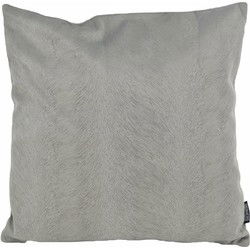 Fox Velvet Grijs | 45 x 45 cm | Kussenhoes | Acryl / Polyester