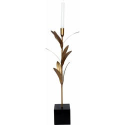 Lolaa Kandelaar Floral goud 41cm