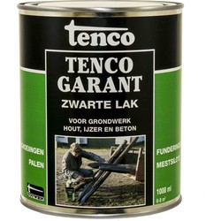 Zwart 1l garant verf/beits - tenco