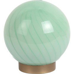 Tafellamp Summer Globe - Zachtgroen - 15.2x15.2x16.7cm