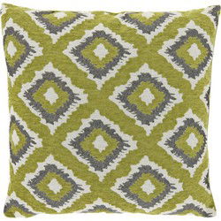 Unique Living - Sierkussen Riley Moss Green -45x45cm