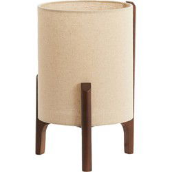 Light & Living - tafellamp - Litto - naturel - hout - bureaulamp - E27 - 1894343