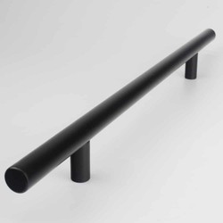 Deurgreep Marita - zwart - 192 mm - Industrieel - Handgreep - Kastgreep - Ladegreep
