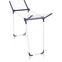 Leifheit 81720 Pegasus 120 Solid Compact Droogrek Wit/Blauw