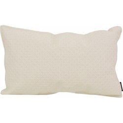 Embossed Cream | 30 x 50 cm | Kussenhoes | PU Leder