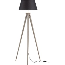 WOOOD Exclusive Omar Vloerlamp Zwart