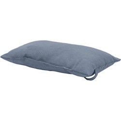 Universeel hoofdkussen ca. 24x40 cm Panama safier blue (4 stuks)