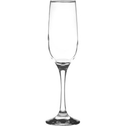 Glasmark Champagneglazen - 6x - Rocroi - 200 ml - glas - flutes - Champagneglazen
