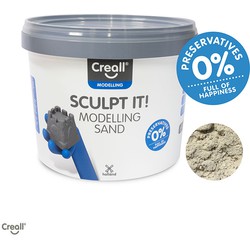 Creall Creall Creall Sculp It! Modelling Sand Happy Ingredients Naturel 3500 g- 5000 ml