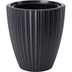 Form Plastic Plantenpot - kunststof - antraciet - 40 x 42 cm - Plantenpotten