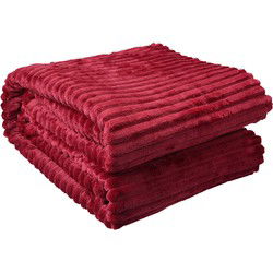 Clayre & Eef Plaid Rood Polyester