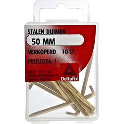 Stalen duimen 50mm verk 10st