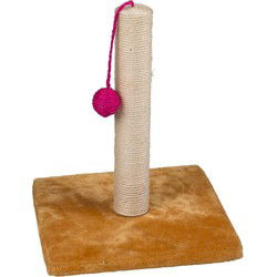 Pet Toys Krabpaal met Balletje Hout 30 x 35 cm