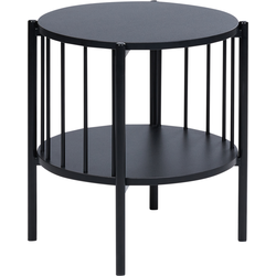 Beliani OREANA - Bijzettafel-Zwart-MDF