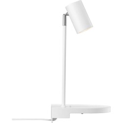 Multifunctionele design witte wandlamp
