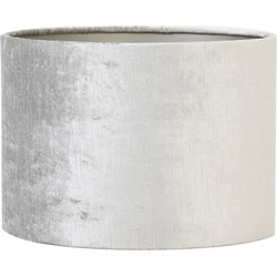 Light & Living - kap - Gemstone - zilver - textiel - Ø 25cm - E27 - 2225749