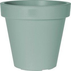 Pro Garden Plantenpot/bloempot - Tuin buiten - kunststof - mintgroen - D35 cm - Plantenpotten