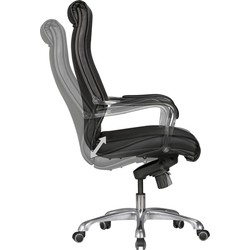 Pippa Design comfortabele XXL bureaustoel - zwart