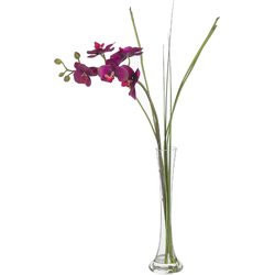 Paarse kunstmatige waterillusie orchidee H65