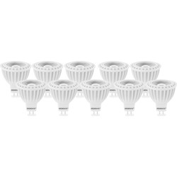 Groenovatie GU5.3 / MR16 Dimbare LED Spot COB 5W Warm Wit 10-Pack