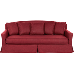 GILJA - Driezitsbank - Rood  - Polyester