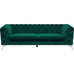 SOTRA - Chesterfield bank - Smaragdgroen - Fluweel