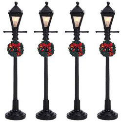 Gas lantern street lamp