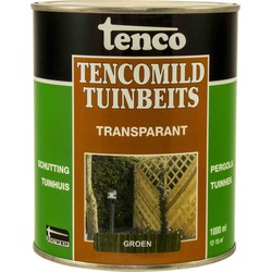 Transparant groen 1l mild verf/beits - tenco