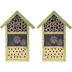 Esschert Design Insectenhotel - 2x - DIY - 26 cm - Insectenhotel