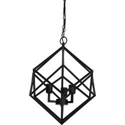 Light & Living - Hanglamp DRIZELLA - Ø46x56cm - Zwart