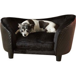 ENCHANTED HONDENMAND SOFA ULTRA PLUCHE SNUGGLE WICKER BRUIN 68X41X38 CM