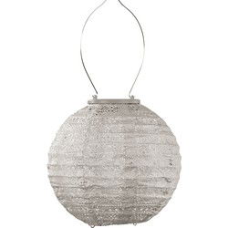LUMIZ Solar tuinverlichting Spectare Rond - 20 cm - Licht Taupe
