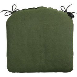 Zitkussen Panama groen 46 cm x 48 cm (4 stuks)