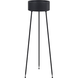 LEIKA - Plantenbak - Zwart - 33 cm - IJzer