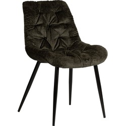 PoleWolf - Louis Chair - Fusion Fabric - Forest Grey
